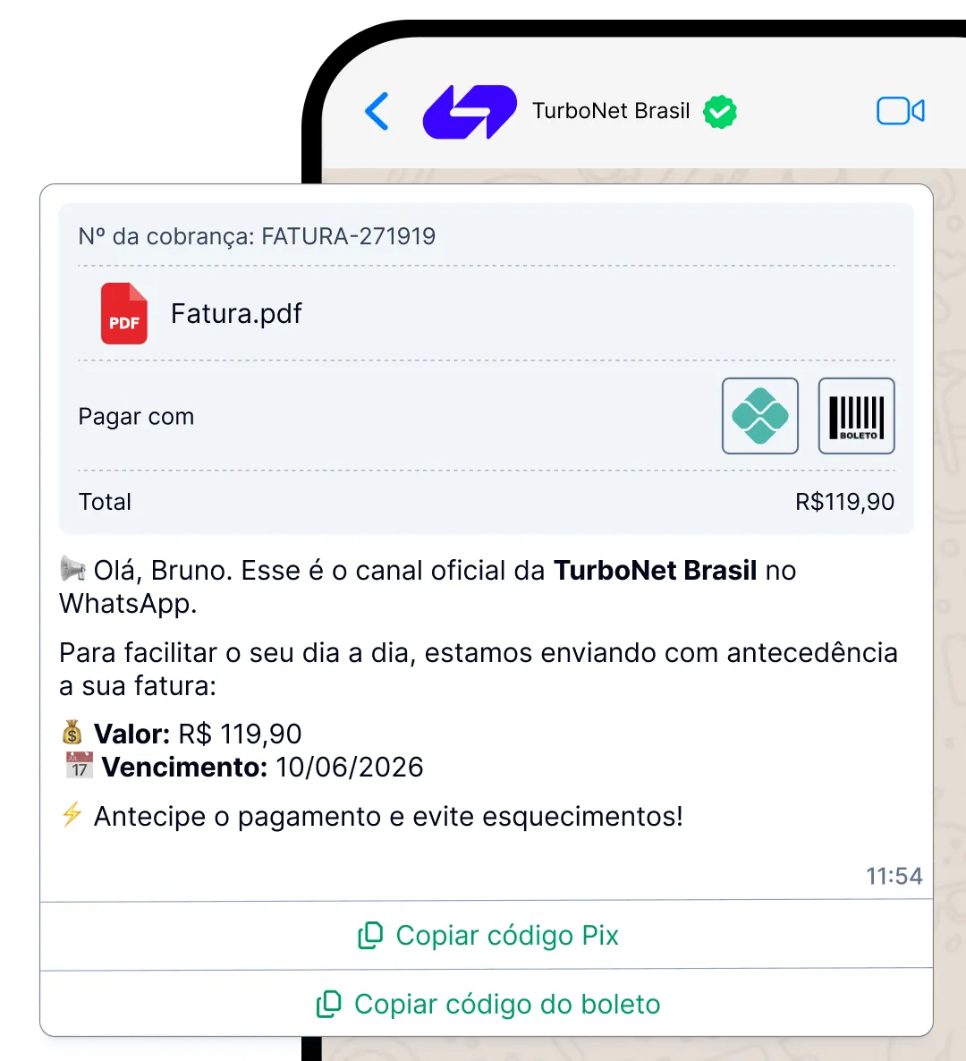 Antes do vencimento