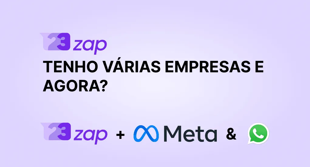 Tenho mais de uma empresa. Posso usar uma única conta da 123zap para todas elas?